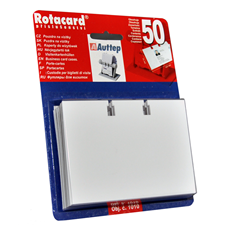 Náhradní náplň do vizitkářů ROTACARD ® - fóliová 50 ks